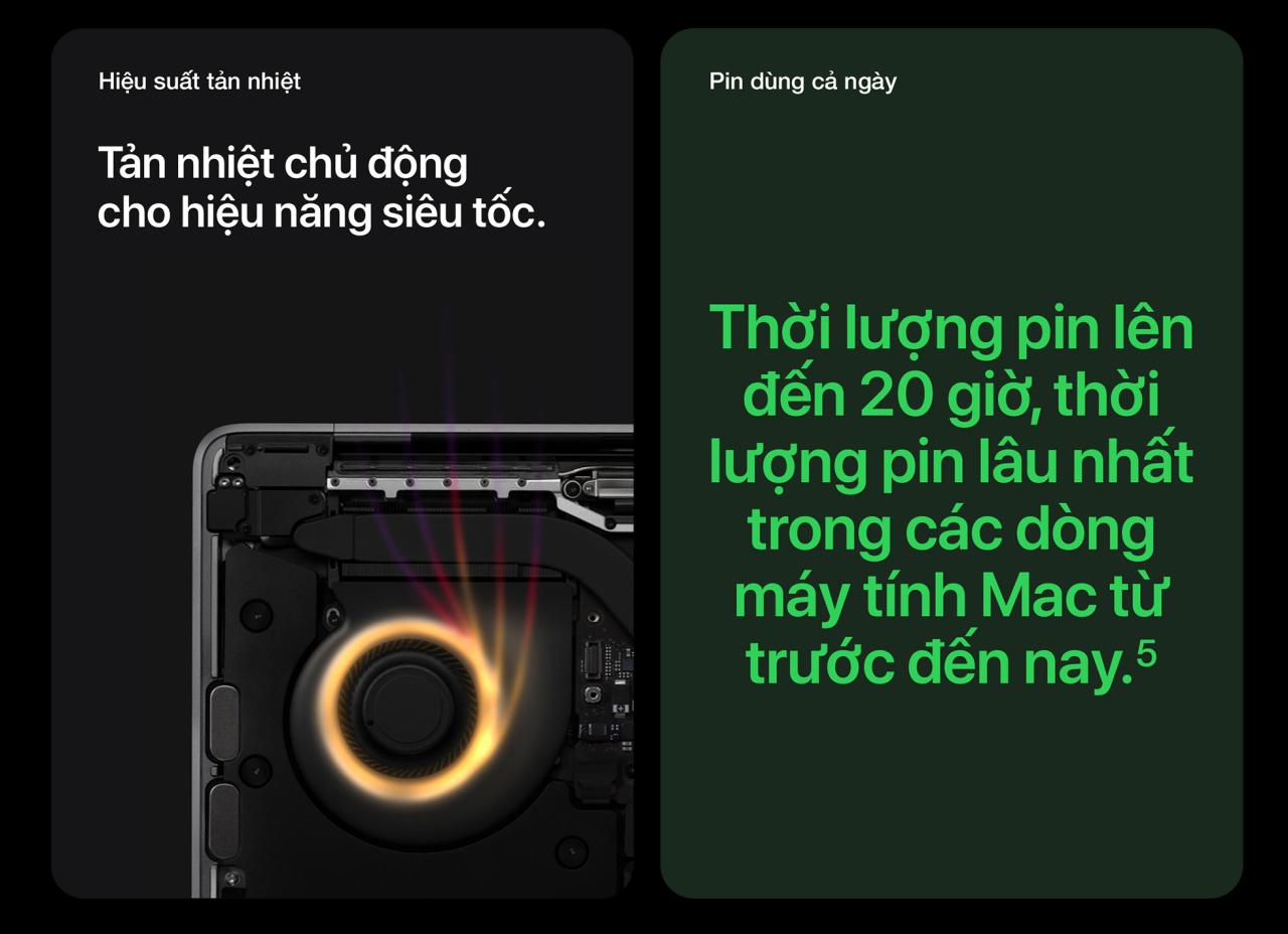 MacBook Pro M1 2020 - Thông tin pin